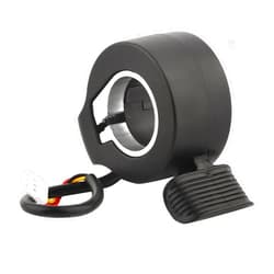 plplaaoo Electric Scooter Thumb Throttle Speed Control Finger Throttle Hall Sensor Scooter Accelerator Grip Throttle Finger Throttle Brake Switch for Throttle Accessories Replacement[Black]