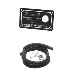 Shoreline Marine Bilge Pump Switch 3-Way Panel