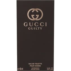 Gucci Guilty by Gucci for Men Eau de Toilette Spray, 3 Fl Oz (Pack of 1)