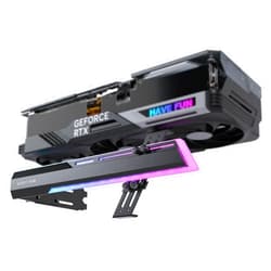 EZDIY-FAB 5V ARGB GPU Holder Brace Graphics Card GPU Support Video Card Holder Bracket, Strenchable Structure, Video Card Sag Holder/Holster Bracket Support RX7990XTX, RTX4090, Black-341