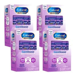 Mead Johnson & Company Enfamil NeuroPro Gentlease Baby Formula Powder Single Serve Packets, Clinically Proven to Reduce Fussiness, Gas, Crying in 24 hours, 0.61 Oz Packets (14 count) (Pack of 4), Total 56 packets