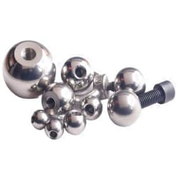 ZOENAE Stainless Steel Bearing Balls Solid Stainless Steel Drill Ball Thread Ball M6, 5PCS (Size : 25MM)
