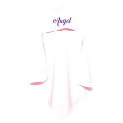 TEEAMORE Personalized Hooded Baby Bath Towel with Ears Add Your Text Embroidered Toddler Infant Soft Towel