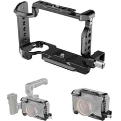 AiknowFoto ZV-E1 Camera Cage,Full Camera Cage,Aluminum Video Rig Shooting Frame for Sony ZV-E1 Camera Cage,Built-in NATO Slider,HDMI Cable Clamp,and Multiple Threaded Holes