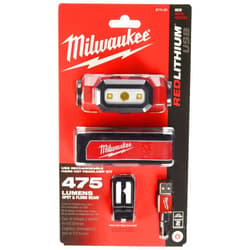 Milwaukee Electric Tools 2111-21 USB Rechargeable Headlamp, Red