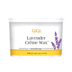 GiGi Lavender Creme Hair Removal Soft Wax, Gentle and Soothing, Extra Sensitive Skin, 14 oz, 1-pc