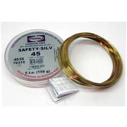 LHUOKTDM Replacement for 76315 Harris Safety-Silv 45 45% Silver Solder Brazing Alloy 5 Troy Ounce