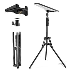 UBeesize Starlink Mini Tripod Mount, Adjustable Height and Angle Tripod Mounting kit with Pipe Adapter Compatible with Starlink Mini Satellite for Camping and RV Travel