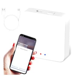 KENRONE Smart Gateway, Tuya App Remote Control, Smart Home Bridge Hub, Support Smart Key Box and Door Lock for Remote Unlocking