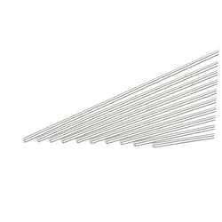 MECCANIXITY 304 Stainless Steel Round Rods Bar,1.6mm Diameter 100mm Length for Various Shaft DIY Craft Model Car Plane Ship Pack of 10