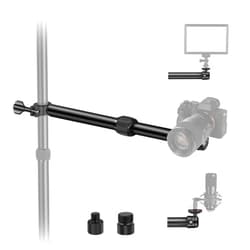 NEEWER DS001 Table Overhead Camera Mount Arm 11.8-20 inches/30-51 cm Telescopic Extension Arm for Table Stand with Ball Head Mount 1/4 Inch 3/8 Inch 5/8 Inch Screws for Webcam Camera LED Ring Light