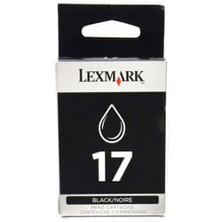 Lexmark 10N0217 10N0217 (17) Ink, 210 Page-Yield, Black