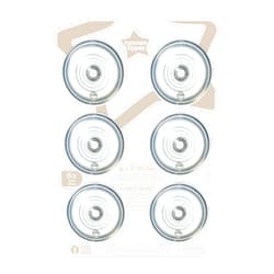 Tommee Tippee Natural Start Baby Bottle Nipples, Fast Flow, 6+ Months, Breast-Like for a Natural Latch, Anti-colic Valve, Soft Silicone, Pack of 6