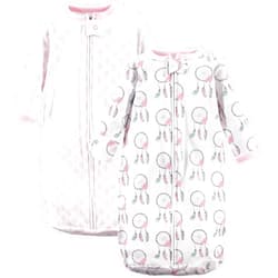 Hudson Baby Unisex Baby Cotton Long-Sleeve Wearable Sleeping Bag, Sack, Blanket