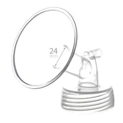 Belmikal 24mm 1pc Flange Compatible with Spectra S2 S1 9 Plus Breastpumps Replacement to Pump Parts and Flange. Compatible with Spectra S2 Parts/Accessories