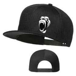 Tijeyi Horror Skull Hat Snapback Hat for Men Women Black Adjustable Classic Adult Baseball Cap Flat Bill Hip Hop Cap