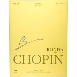 Jan Ekier,Pawel Kaminski,Frederic Chopin Rondos for Piano: Chopin National Edition Vol. VIIIA (National Edition of the Works of Fryderyk Chopin: Series A: Works Published During Chopin's ... Seria A: Utwory Wydane Za Zycia Chopina, 8)