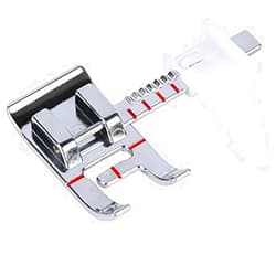 HONEYSEW Adjustable Guide Foot Snap On for Brother,Singer,Husky,Babylock,Kenmore,Janome,Elna