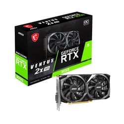 MSI Gaming GeForce RTX 3050 8GB GDRR6 128-Bit HDMI/DP PCIe 4 Torx Twin Fans Ampere OC Graphics Card (RTX 3050 Ventus 2X XS 8G OC) (Renewed)