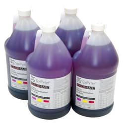 NPS Spilfyter Spilfyter 410004 Specialty Spill Control Liquid Acid Neutralizer, 4 Liter Bottle, Case of 4
