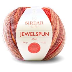 Sirdar Jewelspun Aran - Sunstone Amber (855) - 200g