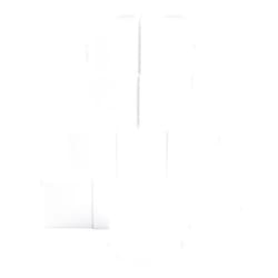 SilverlakeLLC Silverlake Craft Foam Block - 12 Pack of 4x4x4 Foam Cubes, EPS Polystyrene Squares for Crafting, Modeling, Art Projects and Floral Arrangements - Sculpting for DIY School & Home Art Projects (12 Pack)