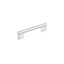 Richelieu Hardware BP527128195 Avellino Collection 5 1/16-inch (128 mm) Center-to-Center Brushed Nickel Modern Cabinet and Drawer Pull Handle for Kitchen, Bathroom, and Furniture