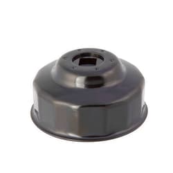 Steelman 64mm x 14 Flute Oil Filter Cap Wrench, 3/8-inch Drive, Low-Profile Design for Confined Space