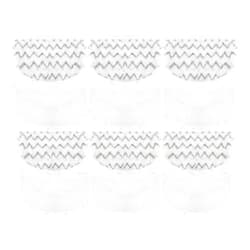 Jirmory 12 Pack Steam Mop Replacement Pads Compatible with Bissell Powerfresh Steam Mop 1940 1806 1544 2075 2685A 2181 2814 Series, Model 1940A 1940W 19405 2075A 2685A 5938, Microfiber Washable, Reusable