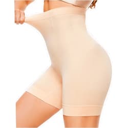 YADIFEN Shapewear Shorts Tummy Control Shapewear Invisible Shaping Shorts High Waisted Body Shaper Shorts Under Dress