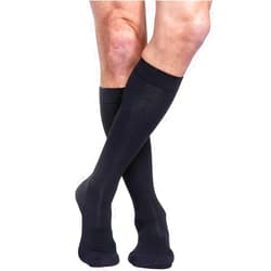 Sigvaris Men’s Essential Cotton 230 Closed Toe Calf-High Socks 20-30mmHg