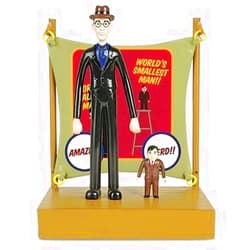 Accoutrements Li'l Sideshow World's Tallest Man and World's Smallest Man Play Set