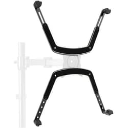 HUANUO Universal VESA Mount Adapter Kit, Non-VESA Adapter for 17 to 27 Inch Monitor Screens to 75x75 VESA Mount