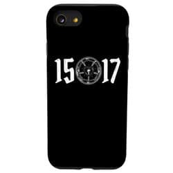 -Lutheran Symbol Christian Cross-. iPhone SE (2020) / 7 / 8 500 Years Of Reformation - Martin Luther Rose 1517- Lutheran Case