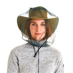 Coghlan's Mosquito Head Net: Ultra-Fine Mesh Netting Protection for Face and Neck Against Bugs Gnats Flies Insects, for Outdoor Camping, Hiking & Fishing