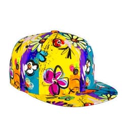 TWKGBUAD Fashion Hip Hop Style Adjustable Snapback Hat for Men and Women Sun Cap Graffiti Cap Doodle Baseball Cap