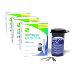 OneTouch Ultra Plus Test Strips for Diabetes Value Pack - 90 Test Strips | Diabetic Test Strips for Blood Sugar Monitor | Self Glucose Testing | (Only Works with OneTouch Ultra Plus Flex Meter)