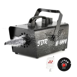 JDR 800W Snow Machine Wireless Remote Control Auto Mode Portable Foam Machine for Parties,Outdoor, Kids, Wedding, Stage Effect, indoor, Christmas,Parades Snowflake Maker, with Fuse Protection