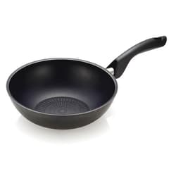 Happycall Induction Titanium Nonstick Wok Pan, Grey, PFOA-free, Skillet, Dishwasher Safe (26cm/10.2in)