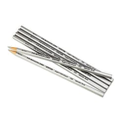 Prismacolor 02460 Verithin Colored Pencils Metallic Silver Dozen