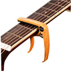 ENO MUSIC Professional Acoustic and Electric Guitars Capo for 6 String Guitar and Mandolin, Lightwood