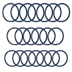 YaBeHo 20-Pack 66100 30563B Round Vacuum Cleaner Belts – Compatible with Sanitaire & Eureka Upright Vacuums (Model SC679K, C2094,SC679K, SC684, SC688, SC689, SC886, SC887, SC888, SC9050D, Style RD)