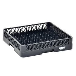 Vollrath Traex Black Plastic Plate Peg Dishwashing Rack - 19 3/4
