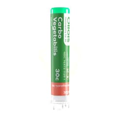 OLLOÏS OLLOIS Carbo Vegetabilis 30c, Organic, Lactose-Free Homeopathic Medicine, 80 Pellets (Pack of 1)
