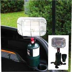Sahanula Propane Golf Cart Heater with Cup Holder Adapter and Stand | Compatible with EZGO, Club Car, Yamaha Golf Carts