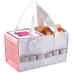 MEILADY-X Case for Toniebox Starter Set - Bag with Handle | Portable Travel Carry Case for Toniebox Compatible with Tonies (Pink)