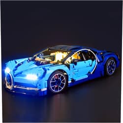 GEAMENT Upgraded Version LED Light kit for Technic Bugatti Chiron - Compatible with Lego 42083 Race Car Building Model (Model Set Not Included)