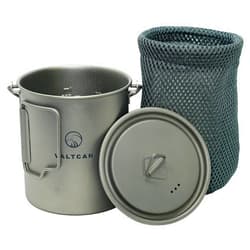 Valtcan 750ml Titanium Pot Backpacking Mug 25.4 oz