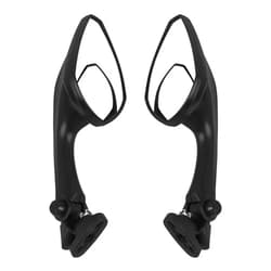 BAIONE Worldmotop Offroad Rear View Side Mirror Adjustable Motorcycle Side Rearview Mirrors Replacement for Yamaha Honda Kawasaki Suzuki Ducati