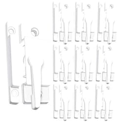 Tempsnow 10 Pack White Window Sash Locks Window Latch Replacement Security Window Locks for Vertical and Horizontal Sliding Windows Double Hung Windows